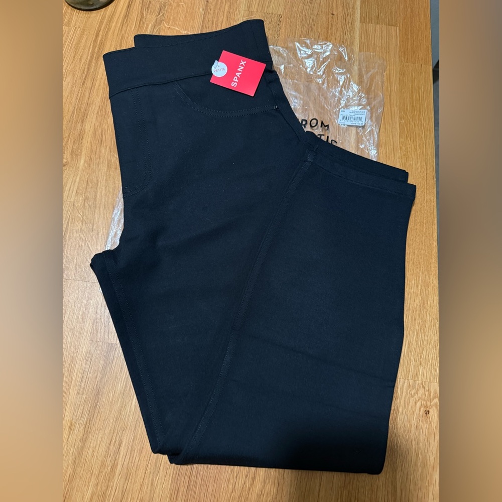 Spanx the perfect pants ankle pocket ponte size M Petite New